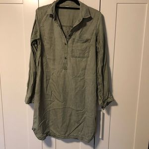 Old Navy Khaki Green Dress